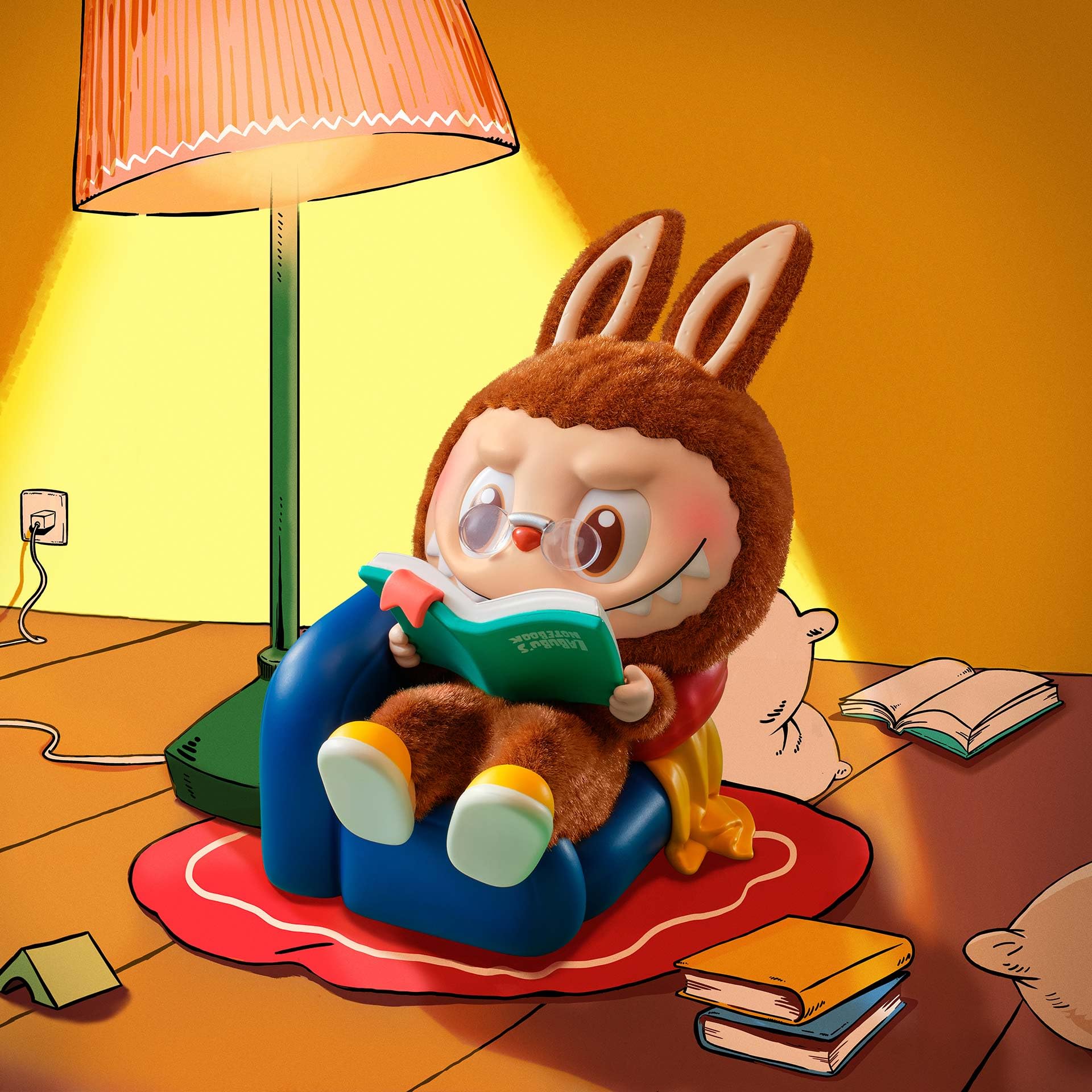 POP MART The Monsters 1:00 A.M. Series Blind Box Figures, Collectible Toys Home Decorations, Holiday Birthday Gifts for Girls and Boys, Single Box