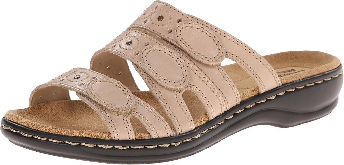 clarks leisa cacti q leather sandals