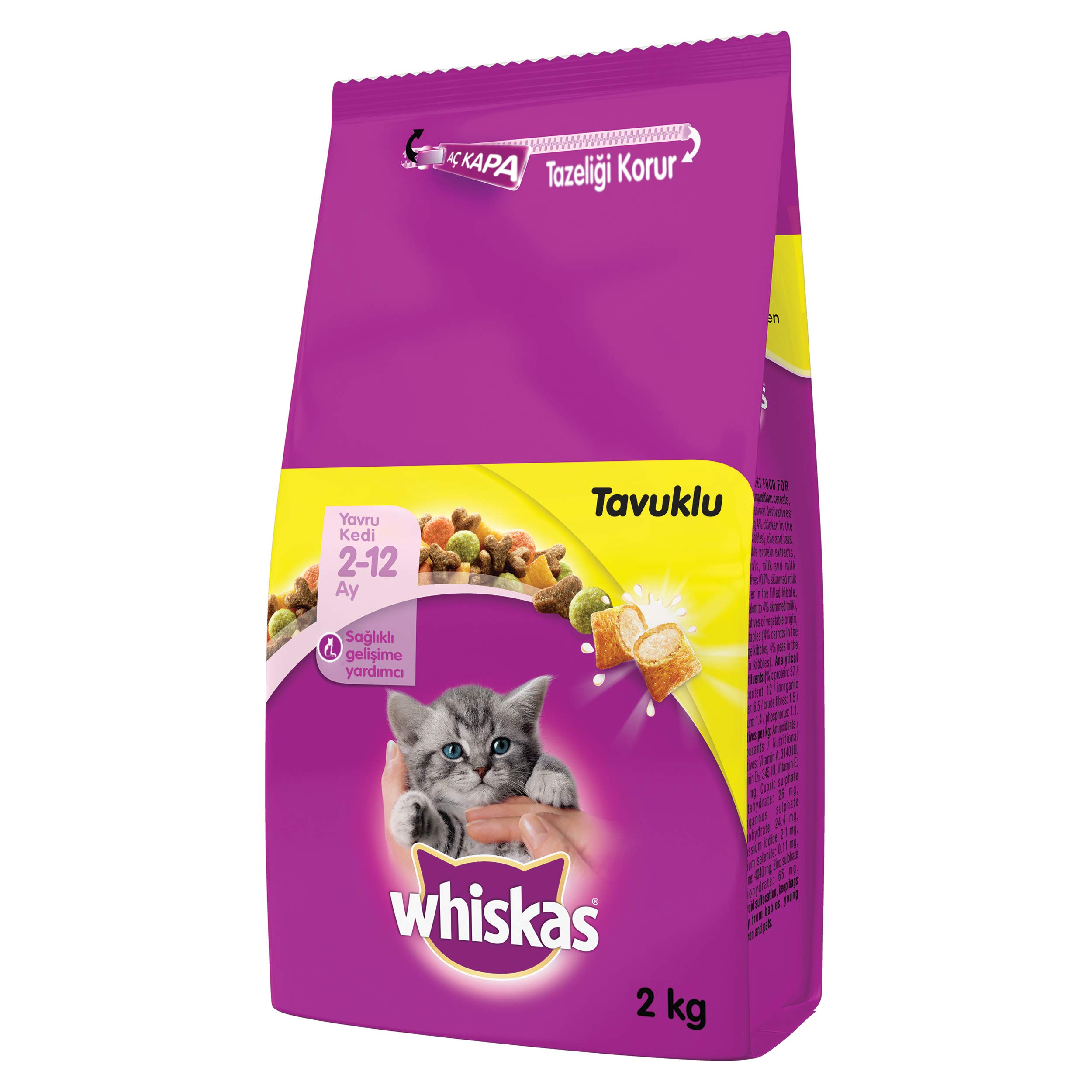 Whiskas kitten dry food 2kg Clearance