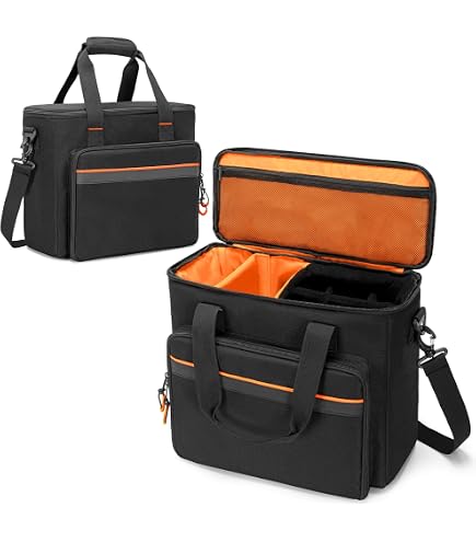 Range Micro Fermeture éclair Lot De 4 Sacs De Rangement Pour Micro - Pochette De Protection En Cuir PU, Fermeture éclair, Noir 30.5x10.1cm