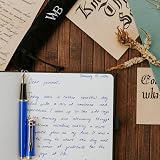 Wordsworth & Black Imperial Blue Fountain Pen Set with 24 Cartridges view 8