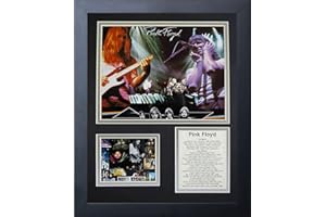 Legends Never Die Pink Floyd Framed Photo Collage, 11x14-Inch, (16188U)