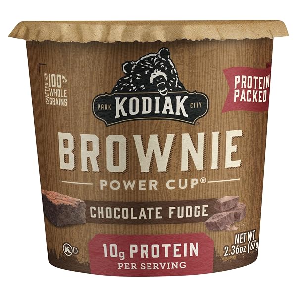 KODIAK CAKES PROTEIN- PACKED BROWNIE IN A CUP...