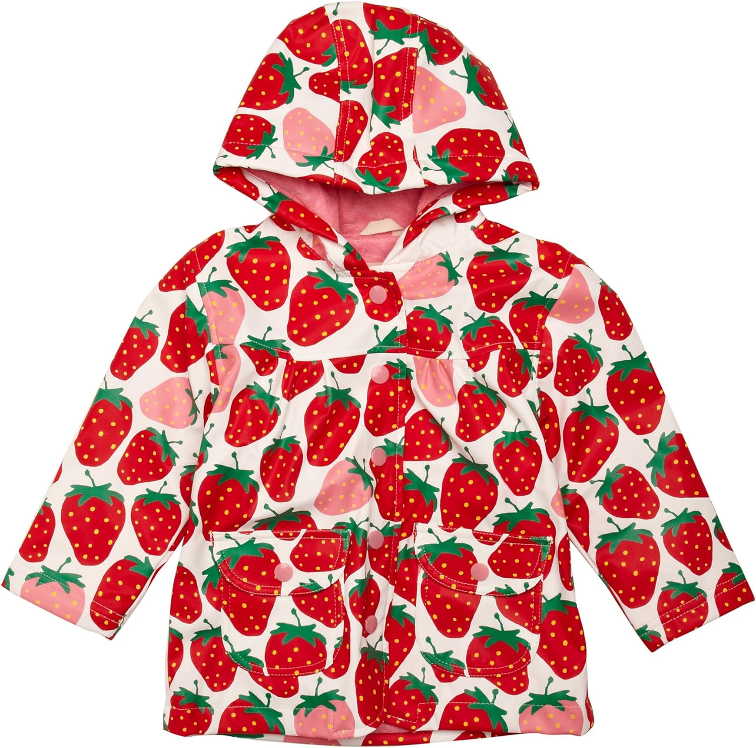 Hatley Summer Strawberries 1 Girl's Rain Coat Strawberry Print 8 Years Amazon.co.uk Clothing