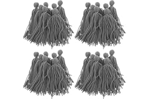 Yardwe 30pcs Floating Fish Breeding Mop Aquarium Egg Laying Accessory Grey Fish Tank Spawning Mop for Pond