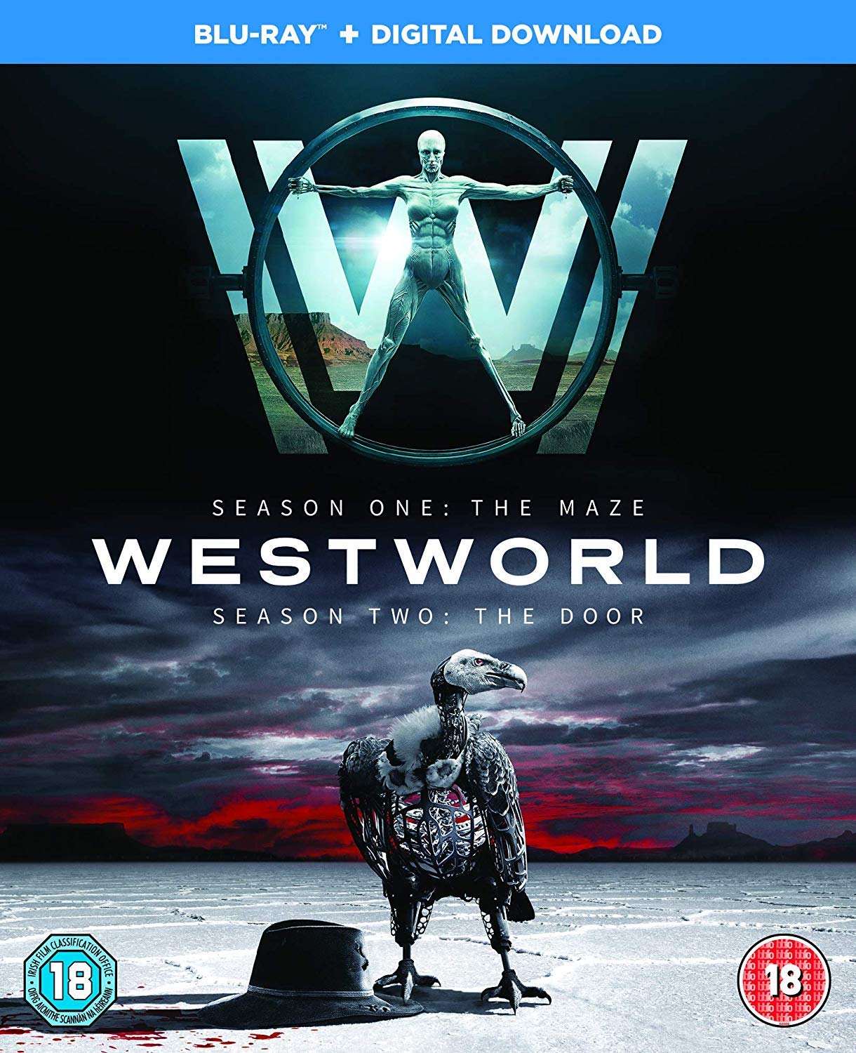 Amazon Com Westworld Season 1 2 Blu Ray 2018 Movies Tv