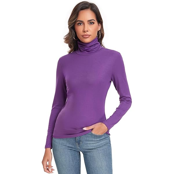 Cuddl Duds Women Softwear With Stretch Long Sleeve Turtleneck