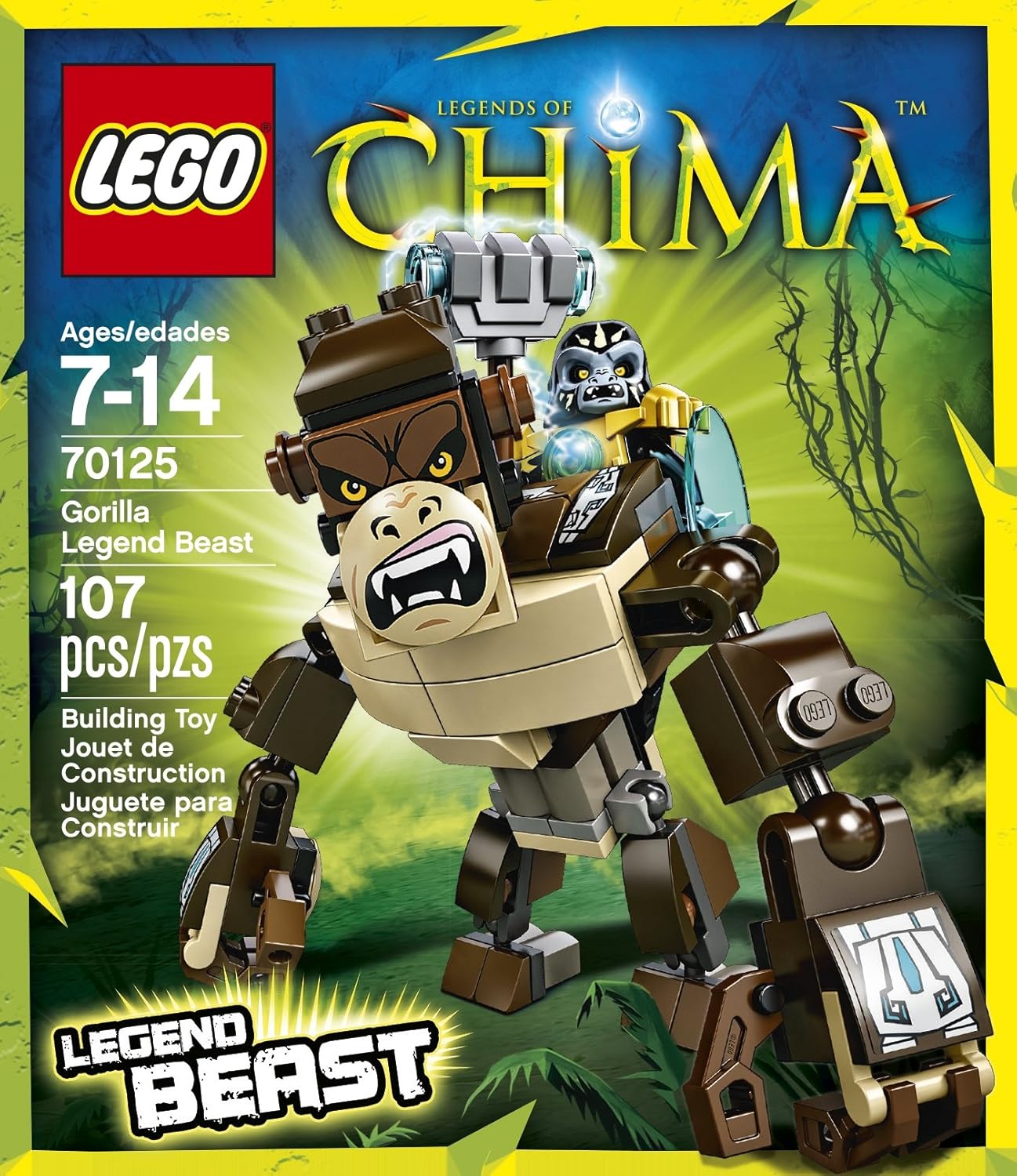 lego chima gorilla legend beast