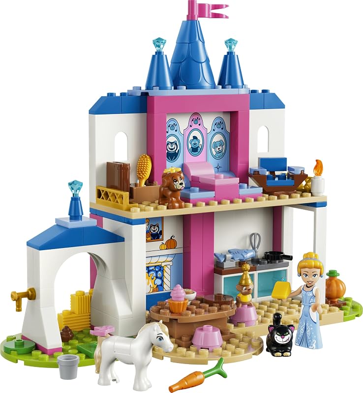 Disney Princess Château de Cendrillon et Ses Amis Animaux 43283