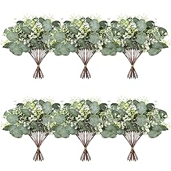 Yoratee Artificial Eucalyptus Stems Mixed