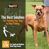 Total Pet Figure of 8 Dog Lead Small/Medium Grey Anti Pull Padding Nose view 2