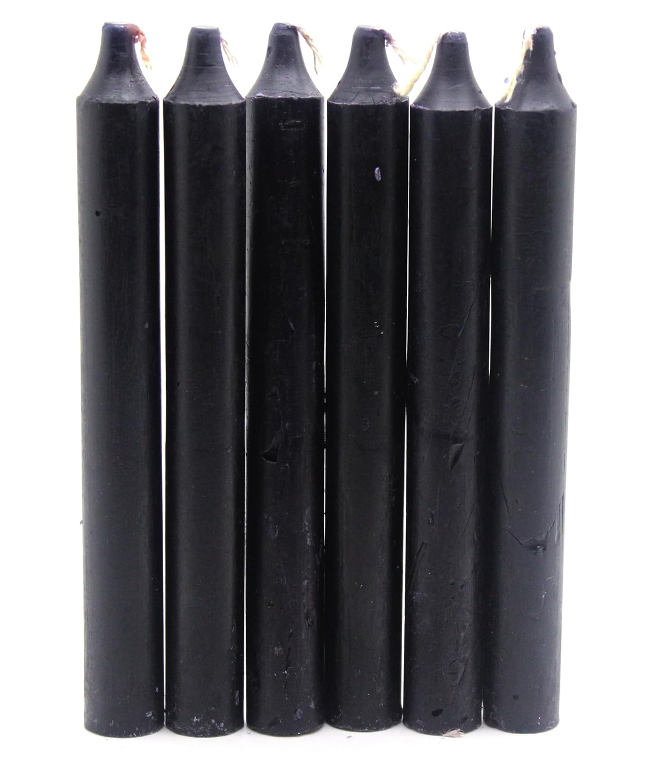 Pack Black Inch 6 Candle Taper Govinda of TCBK36 Pack Black Inch 6 Candle Taper Govinda of TCBK36