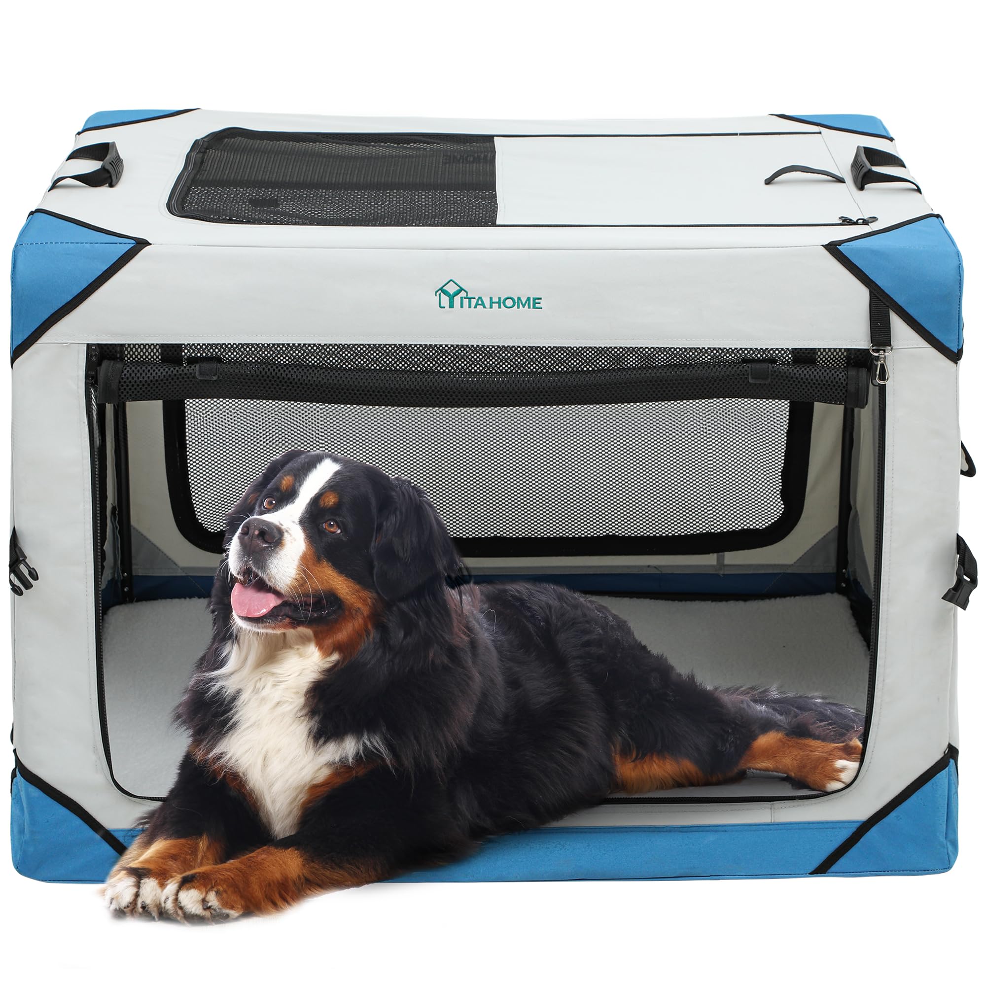 Stunning Soft Puppy Kennel Hand Operate image
