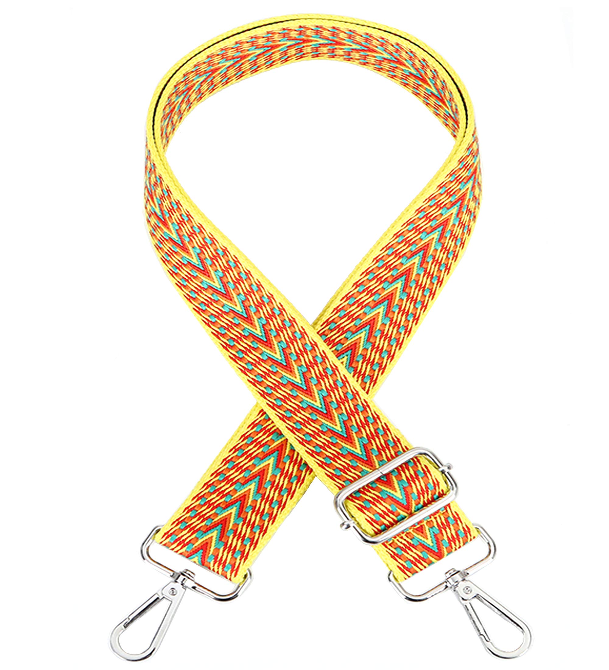 Colorful Shoulder Strap Adjustable Replacement Belt Crossbody Canvas Bag Handbag Wide Long Straps