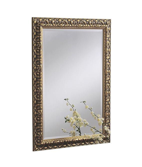 Yearn Traditional Framed Mirror, 74 x 102 cm, Gold Amazon.co.uk