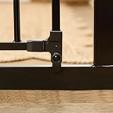 Regalo Easy Step Walk Thru Baby Safety Gate with Extension Kit Black view 7