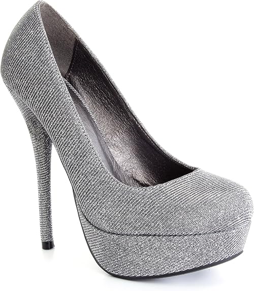 silver platform shoes uk