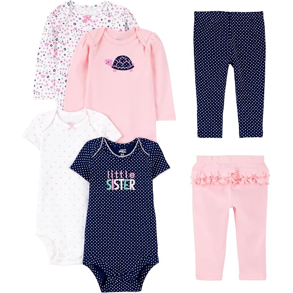Lot De 4 Débardeurs Simple Joys By Carter's - Bébé Fille - 100% Coton - Sans étiquettes