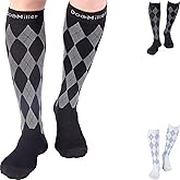 Doc Miller Closed Toe Compression Socks 1 Pair 20-30mmHg Knee High