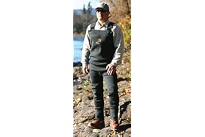 CADDIS WADING SYSTEMS Caddis Men's Green Neoprene Stocking Foot Wader