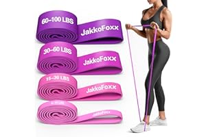 JAKKOFOXX Pull Up Bands,Resistance Band,Stretching Assist Band, Portable Exercise, Muscle Training, Physical Therapy, Exercise Workout Bands for Working Out