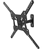 One For All (Turn 90&deg;) TV Bracket - Wall Mount &ndash; Screen size 13-55 inch &ndash;  Max. Weight 30kg - For All types of TVs &ndash; Black &ndash; WM2441