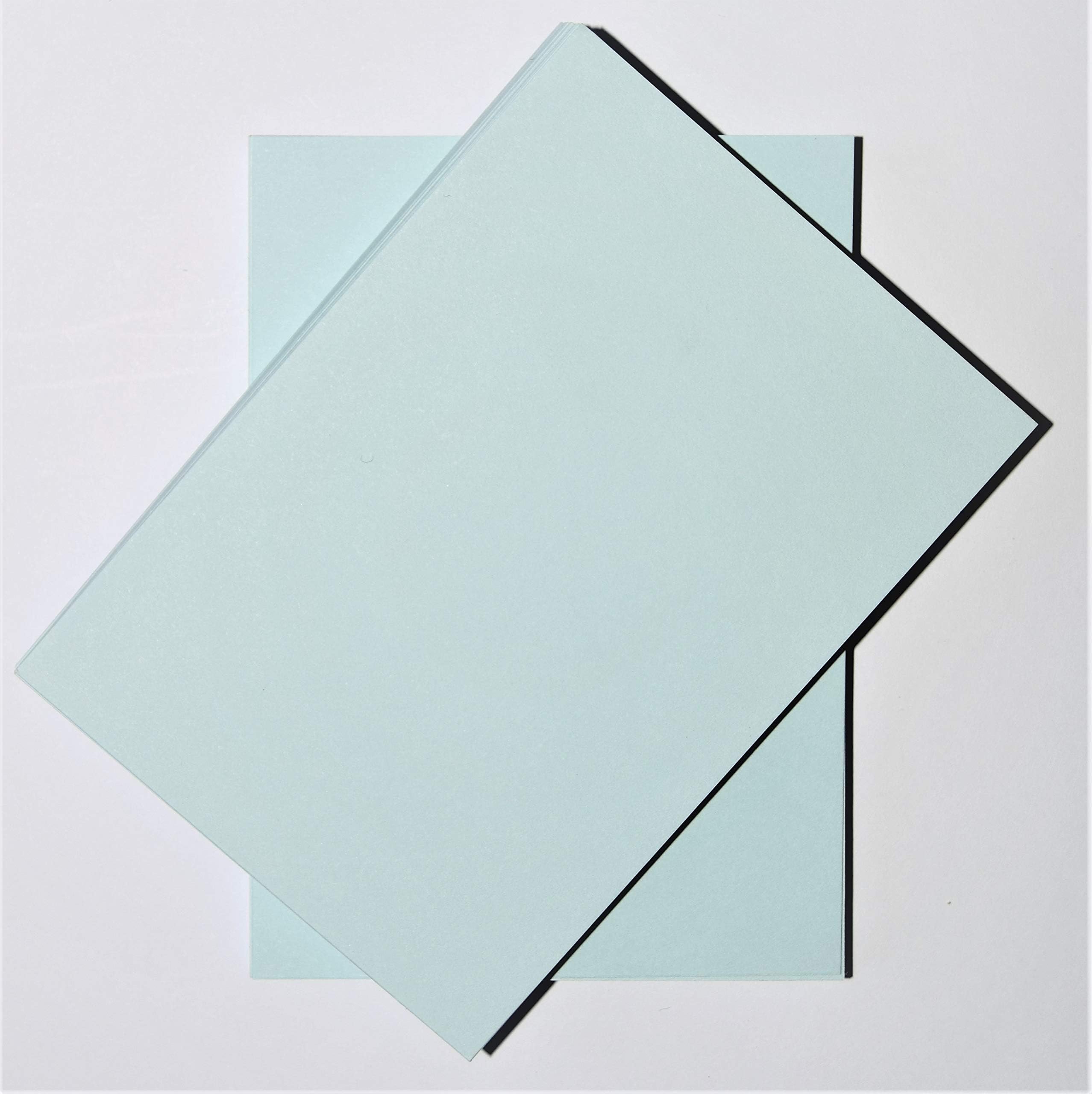 Office Line Index Cards DIN A5 100 Pieces Blank Blue
