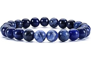 Cherry Tree Collection - Small, Medium, Large Sizes - Gemstone Beaded Bracelets For Women and Men - 8mm Round Beads