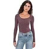 Free People Womens Love Letter Long Sleeve