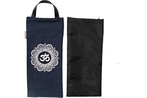 YOGALATEST Yoga Sand Bag - Cotton Unfilled for Yoga Weights and Resistance Training, Size- 7.5" X 17"