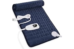 Heating Pad,Electric Heating Pads for Back,Neck,Abdomen,Moist Heating Pad for Shoulder,Knee,Arms,Legs,Dry/Moist Heat & Auto S