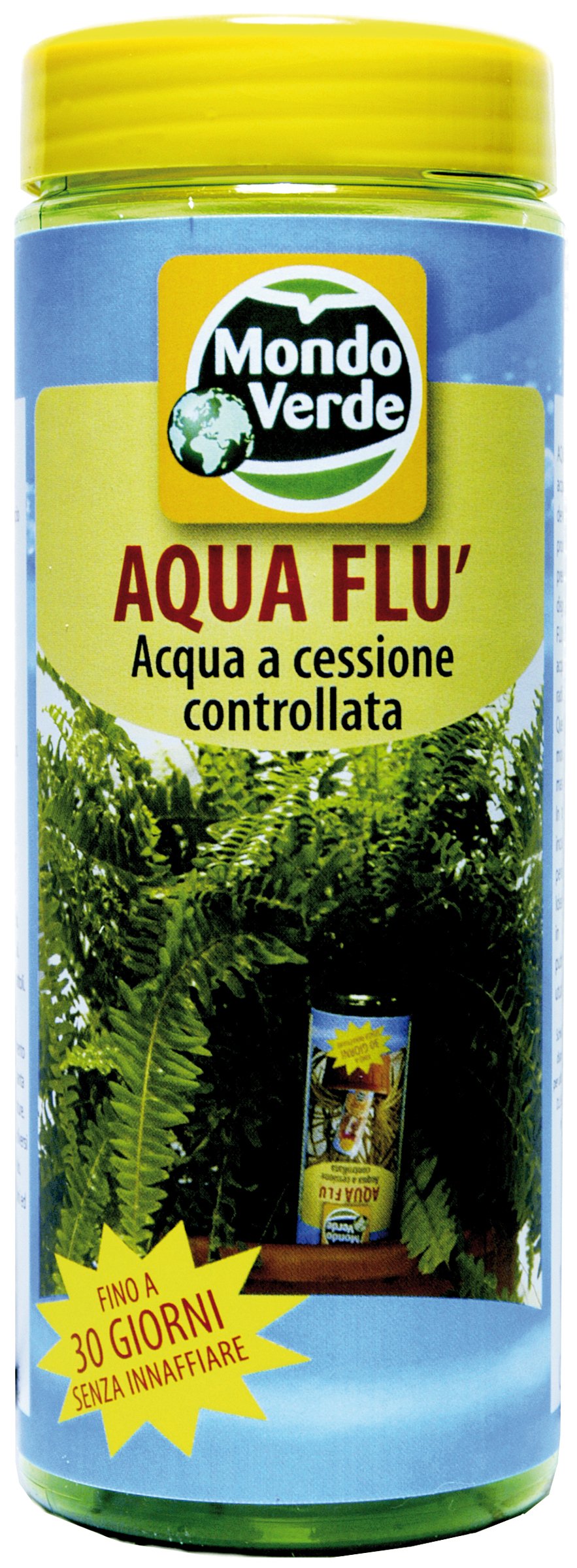 Mondo green irr78 organic aqua flù 330 ml, blue