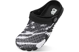 BESROAD Kids Girls Boys Quick Dry Athletic Water Shoes Sandals Pool Swim Outdoor Sandals Wide House Clog Slippers