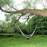 AnorTrek Camping Hammock Lightweight Parachute Nylon with Tree Straps view 7