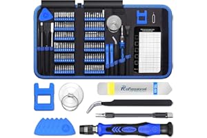 EASYTIME 140 in 1 Precision Screwdriver Set, Professional Computer, Laptop Repair Tool Kit, Cell Phone Repair Tool Kit, Compatible for iPhone, Tablet, Macbook, PC, and Xbox Repair