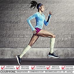 CHARMKING Compression Socks for Women & Men