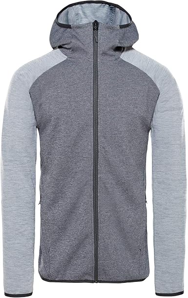 The North Face Ondras Ii Hoodie Men Tnf Black Heather Mid Grey Heather Size Xl 19 Jacket Amazon Co Uk Clothing