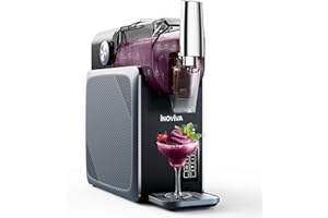 Slushie Machine, No Ice Needed, S1.2 INOVIVA Slushy Machine for Home with Self-Cleaning Function, Professional Frozen Drink Maker, 5 Preset Programs, Frozen Margaritas, Frappés, Milkshake, and More