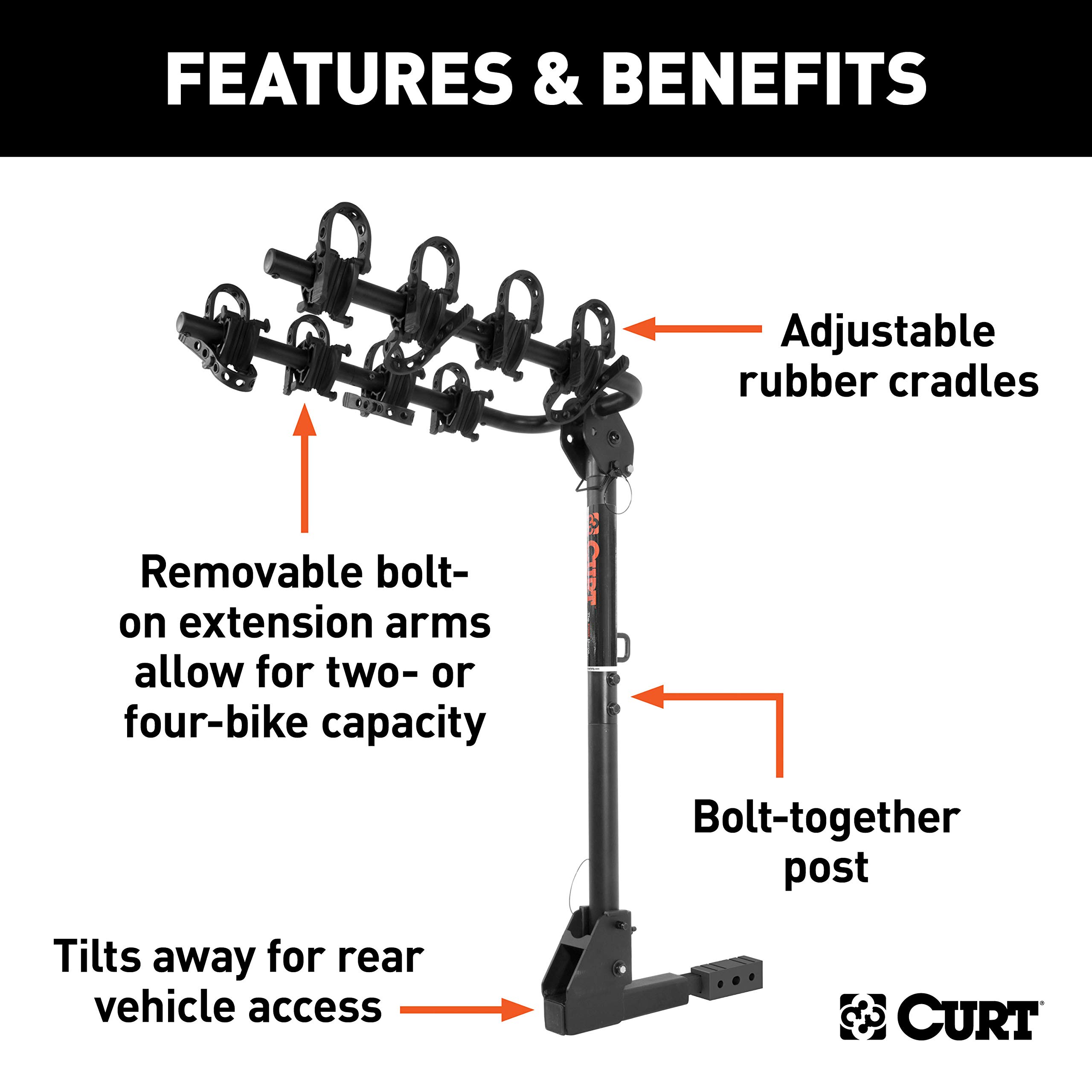 curt bike rack 18030