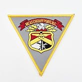 MCAS Cherry Point Patch &ndash; Embroidered, Hook and Loop, 4 Inch