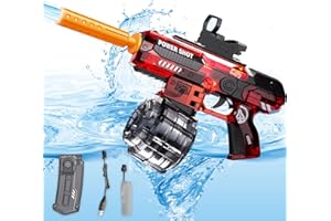 XingYing Electric Water Guns for Adults Kids, Full Auto Water Pistol with up to 26 Ft Long Range, Strongest Water Blaster IP67 Waterproof, Squirt Gun for Kids Ages 8-12 Outdoor Beach Party