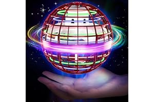 Chefic Flying Orb Ball Toy 2024, Upgraded Hover Boomerang Ball Galactic Fidget Spinner, Cosmic Globe Orb Drone Cool Toys Gift for 6 7 8 9 10 11 12+ Years Old Boy Girls Christmas