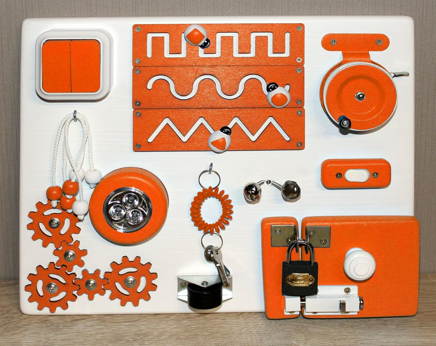 locks and latches activity board