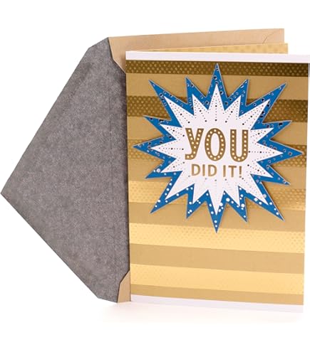 Sweetzer & Orange Carte De Vœux Pour Fête Prénatale Avec Feuille D'or