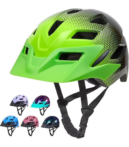 Kids Bike Helmet, OnBros Kid Bicycle Helmet for Girls and Boys with Light Lightweight Kids Helmets Certified Toddler Helmets for Kids 3-5-8-10 Age (46-50-55 cm) : Sports & Outdoors