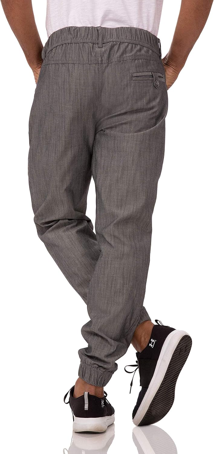 Chef Works Men's Jogger 257 Chef Pants: Clothing