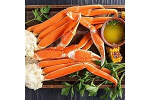 OCEANZEN Large Alaska Snow Crab Legs Large Wild-Caught, Restaurant Quality (4 Pound)