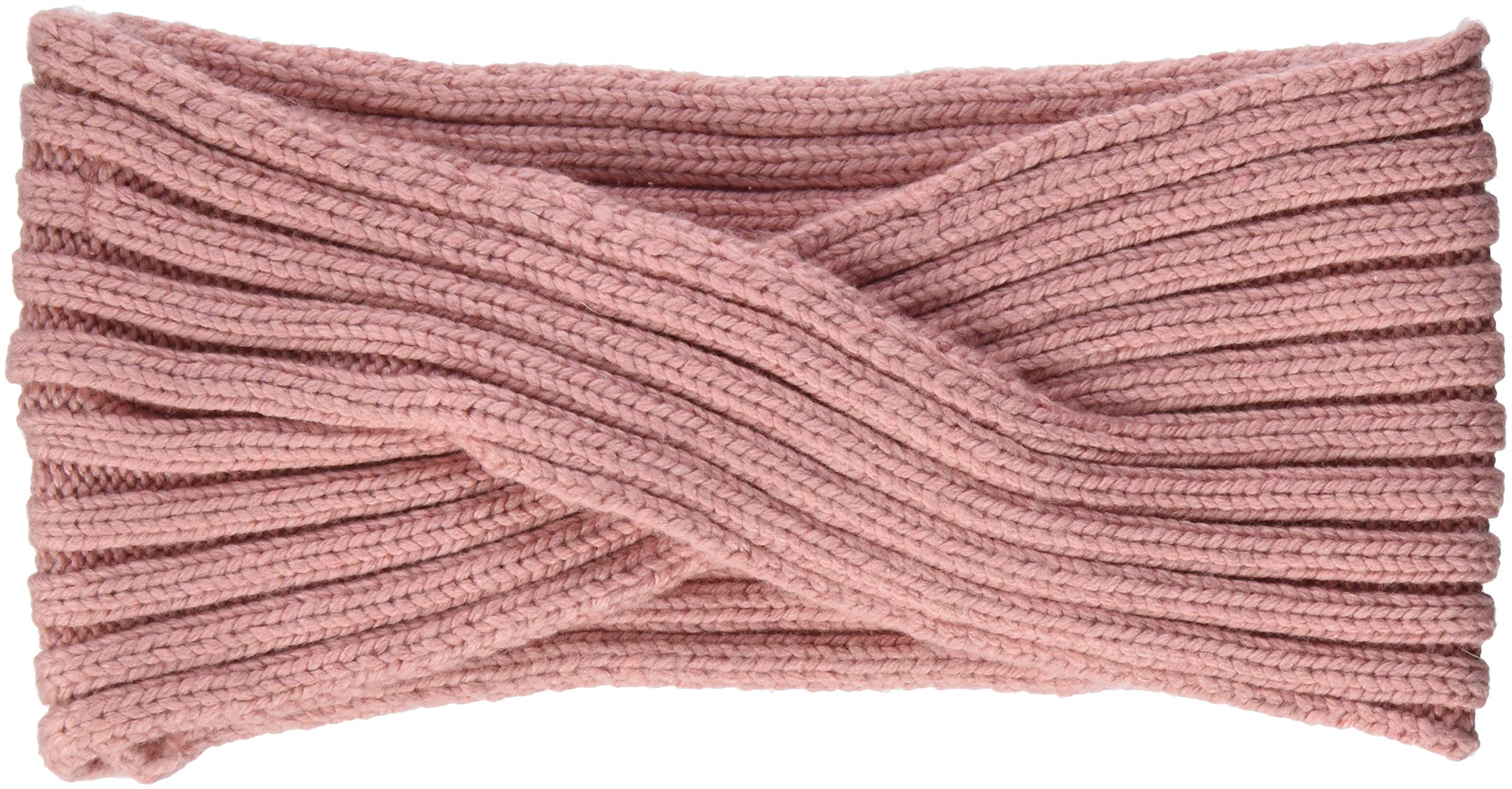 PIECES Women's Pcvirtula Twisted Cashmere Headband Noos Headband, Pink (Rosette), One Size