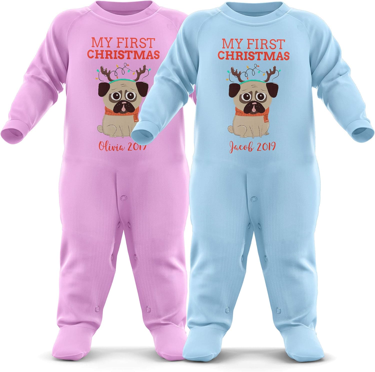 personalised my first christmas outfit