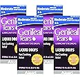 Genteal Tears Lubricant Eye Drops, Moderate Liquid Drops, 0.51 Fl Oz (Pack of 4)
